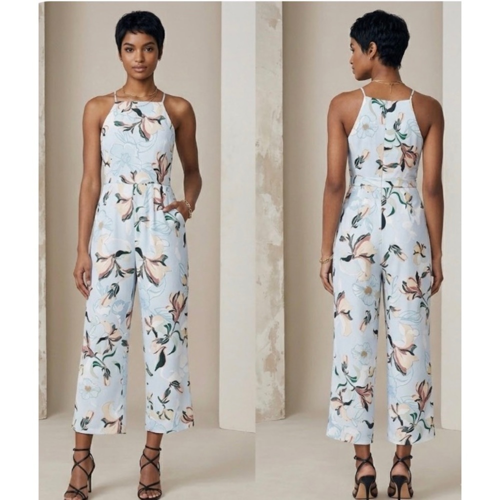Cupcakes And Cashmere Darsy Floral Jumpsuit Size 2